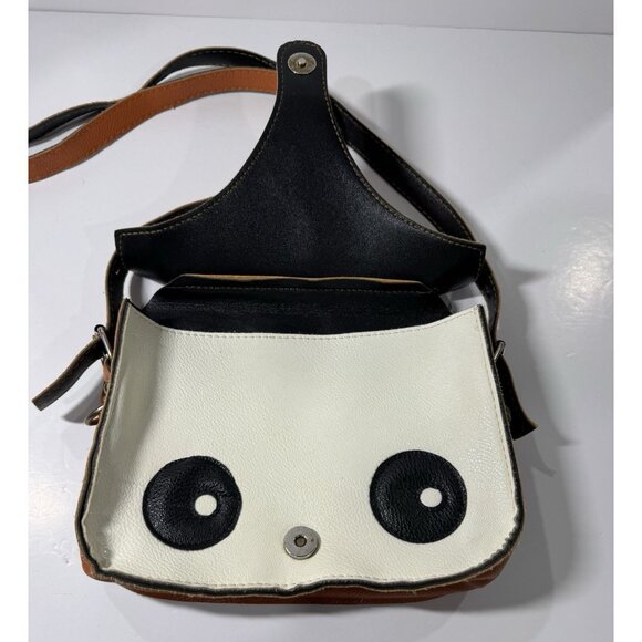 Cute Fox Owl Adjustable Day Purse Shoulder Bag Faux Leather Cute - Picture 4 of 11